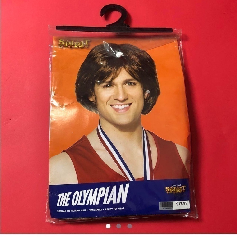The Olympian cosplay wig.🤎🤎​​​​​​​​​​​​​​​​​​​​​​​​​​